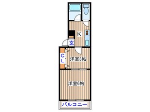 ﾁｪﾘ-ﾛ-ﾄﾞの物件間取画像